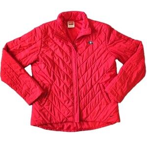 Vintage Nike Georgia Bulldogs Jacket Size Large Quilted 90s College